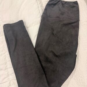 Wilfred Free Gray Suede Leggings